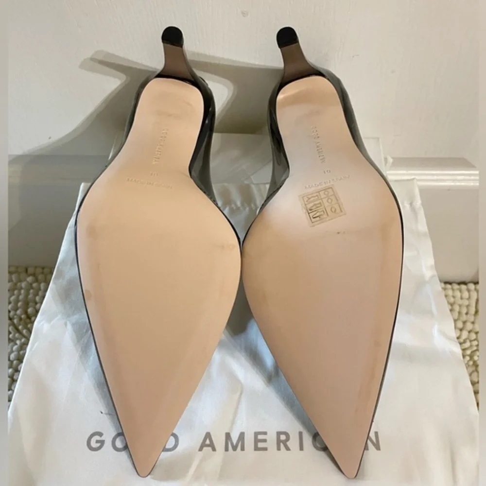 GOOD AMERICAN Cinder-F-cking-Rella High Heel Pumps
